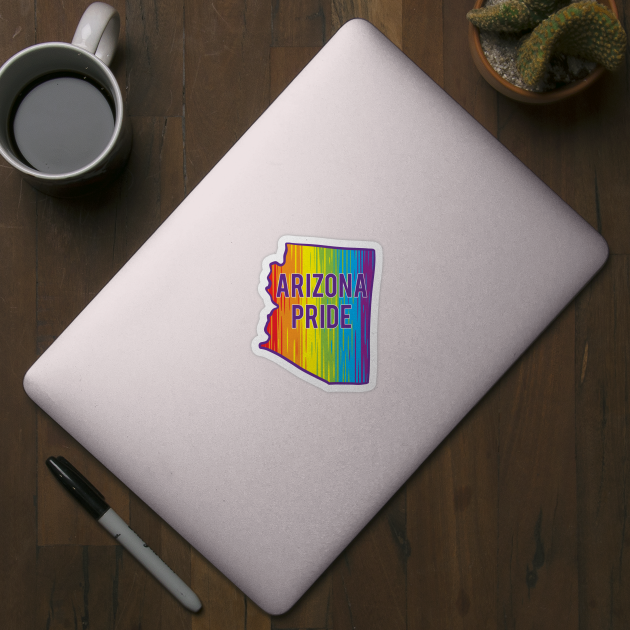 Arizona Pride LGBTQ by Manfish Inc.